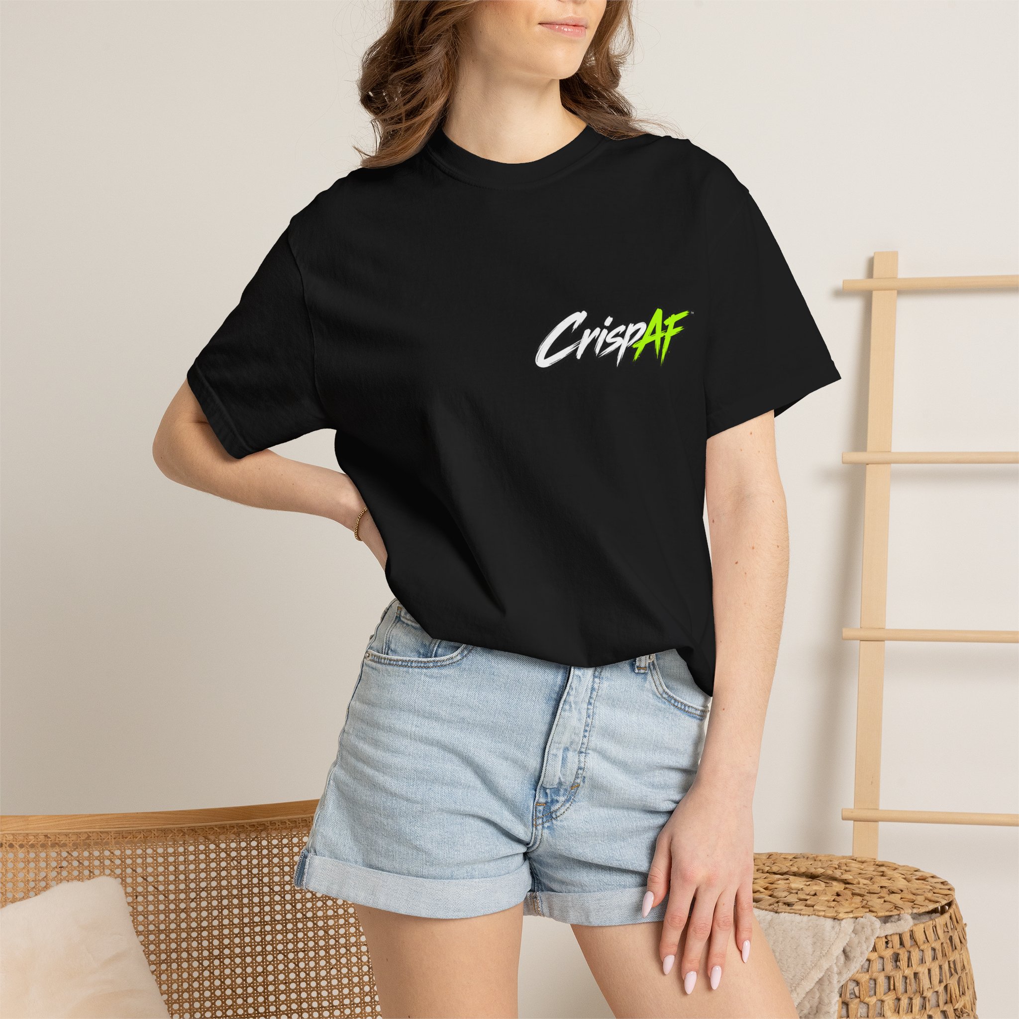 CirerAF Script Logo T-shirt | Small Chest Graphic, White Tee - Image 12